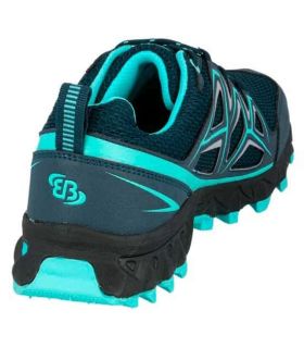 Zapatillas Trekking Mujer - Bruetting Power W negro Calzado Montaña