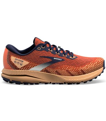 Zapatillas Brooks Divide 3 269 para trail running y asfalto, calzado deportivo para montaña y aire libre.