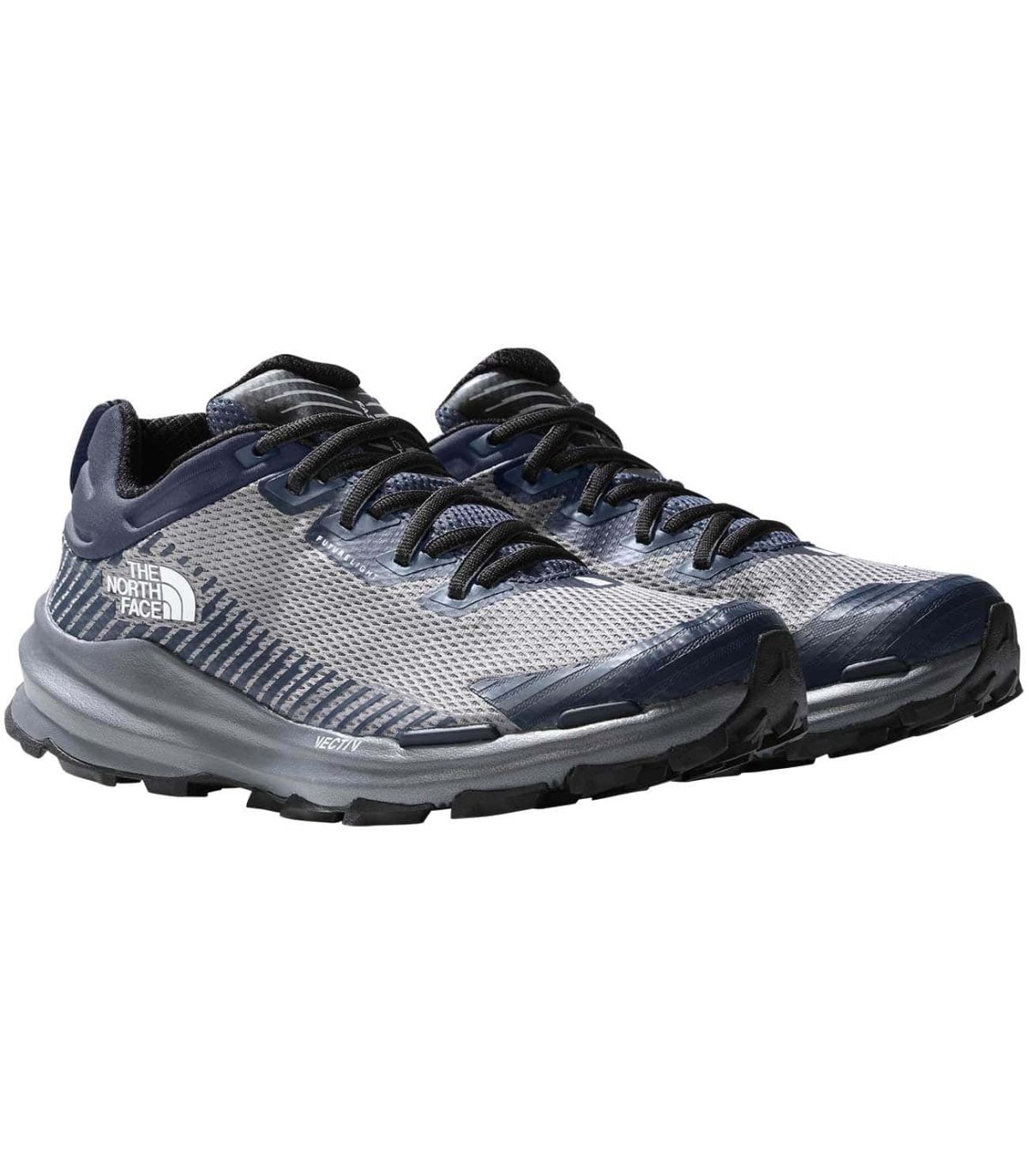 Zapatillas The North Face Vectiv Fastpack Futurelight gris, calzado de senderismo impermeable con tecnología VECTIV.