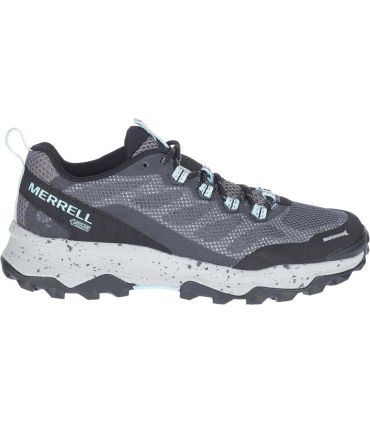 Zapatillas Merrell Speed Strike W Charcoal Gore-Tex impermeables para senderismo y montaña con suela adherente.