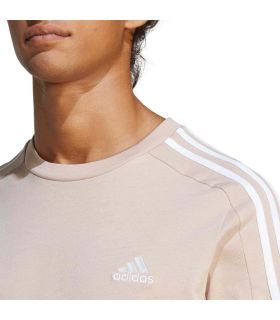 Adidas Camiseta 3S Beige Man - T-shirts Lifestyle