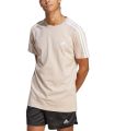 Adidas Jersey 3S Beige Man - Lifestyle T-shirts