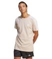 Adidas Jersey 3S Beige Man - Lifestyle T-shirts