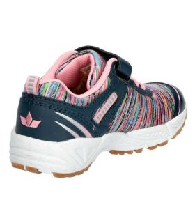 Lico Barney Vs marine/rosa - Junior Casual Footwear