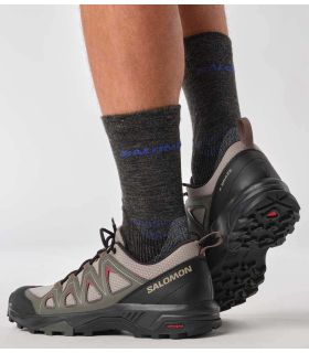 Zapatillas Trekking Hombre - Salomon X Braze gris Calzado Montaña