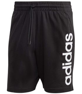 Pantalones Lifestyle - Adidas Pantalones Cortos Aeroready Essentials Single Jersey negro Lifestyle