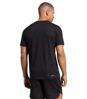 Camisetas Lifestyle - Adidas Camiseta Train Essentials Feelready Logo Training negro Lifestyle