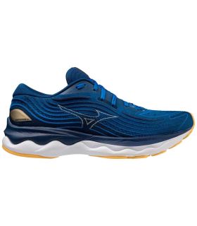 Zapatillas Running Hombre - Mizuno Wave Skyrise 4 azul Zapatillas Running