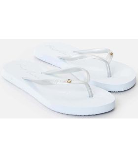 Boutique Sandalias / Chancètes Femme Rip Curl Script Wave Blanco