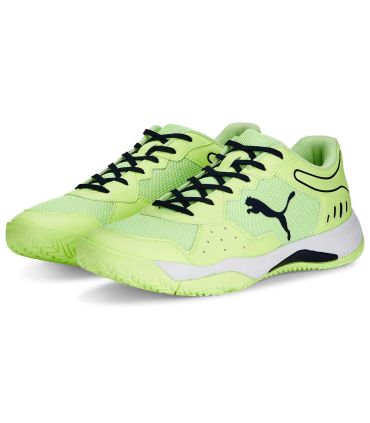 Zapatillas de pádel Puma Solarsmash RCT 01 con tecnología ProFoam y suela de alta tracción para mayor estabilidad.
