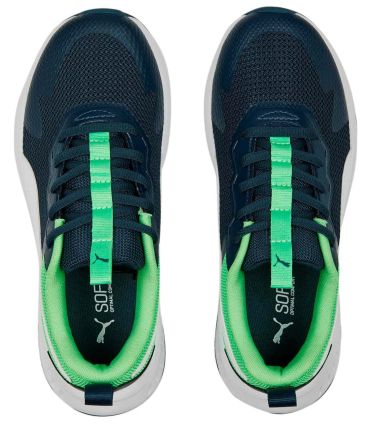 Zapatillas Running Niño Puma Evolve Run Mesh Jr Azul
