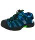 Sandalias Lico Nimbo Azul para niños, calzado deportivo robusto de material sintético resistente.