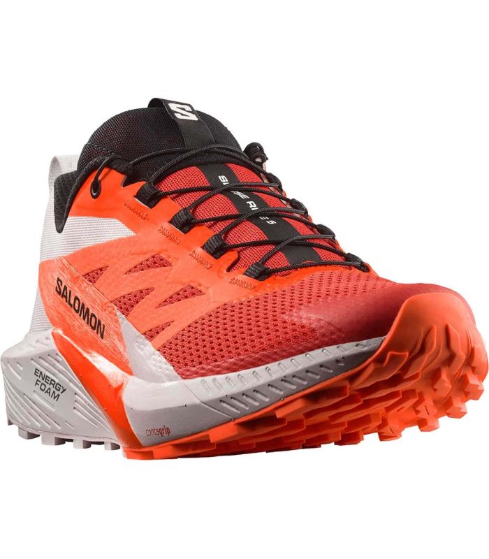 Salomon Sense Ride 5 - Zapatillas Trail Running Hombre rojo l