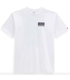 Camisetas Lifestyle Vans Camista Global Stack-B Blanco