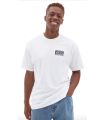 Camisetas Lifestyle Vans Camista Global Stack-B Blanco