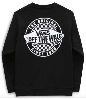 Lifestyle sweatshirts Vans Hoodie OG 66 Crew Black Jr