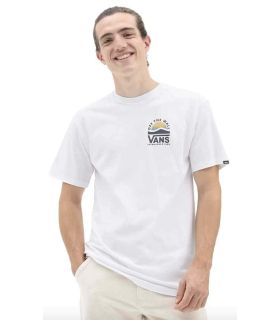 Vans T-shirt Sideset Blanco - Lifestyle T-shirts
