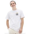Vans Camiseta Sideset Blanco - T-shirts Lifestyle