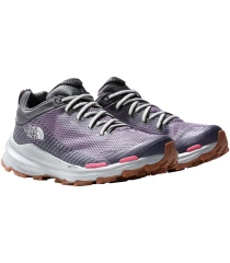 Bota de senderismo The North Face Vectiv Fastpack Futurelight W morada, impermeable y ligera para mujer.