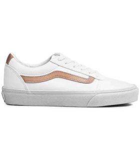 Vans Sneakers Ward White/Rose Gold - Casual Shoe Woman
