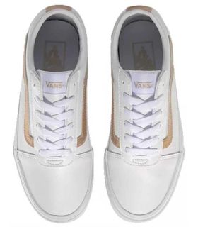 Casual Footwear Woman Vans Sneakers Ward White/Rose Gold