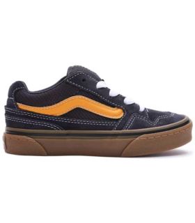 Calzado Casual Junior - Vans Zapatillas Caldrone YT Gum Jr gris