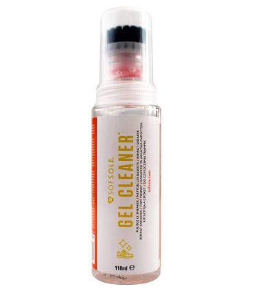 Sof Sole Gel Cleaner: gel limpiador profundo para zapatos y suelas de goma, restaura la apariencia original.