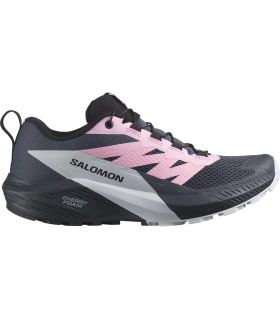 Salomon Sense Ride 5 W Gris - Running Shoes Trail Running Women