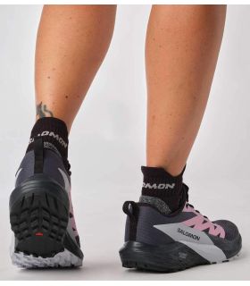 Salomon Sense Ride 5 W Gris - Running Shoes Trail Running Women