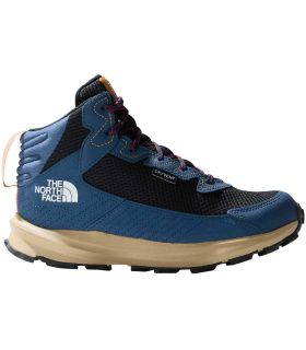 Botas de Montaña Niño - The North Face Fastpack Hiker Mid WP Jr azul