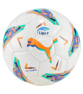 Balones Fútbol - Puma Orbita Liga F MS Mini blanco