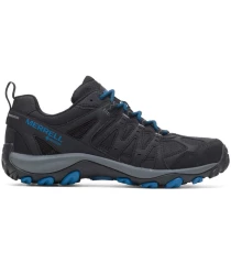 Zapatillas Merrell Accentor Sport 3 azul marino GORE-TEX impermeables para senderismo con suela de goma adherente.