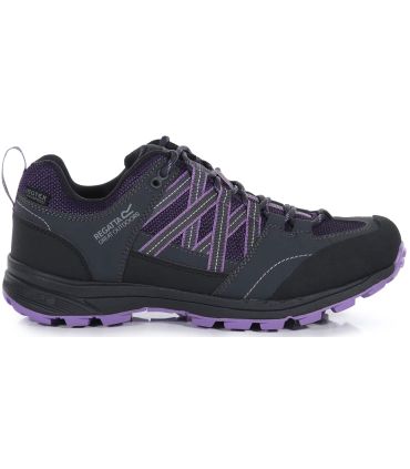 Zapatillas de senderismo Regatta Samaris II XZD W IsoTex para mujer, impermeables, resistentes y acolchadas.