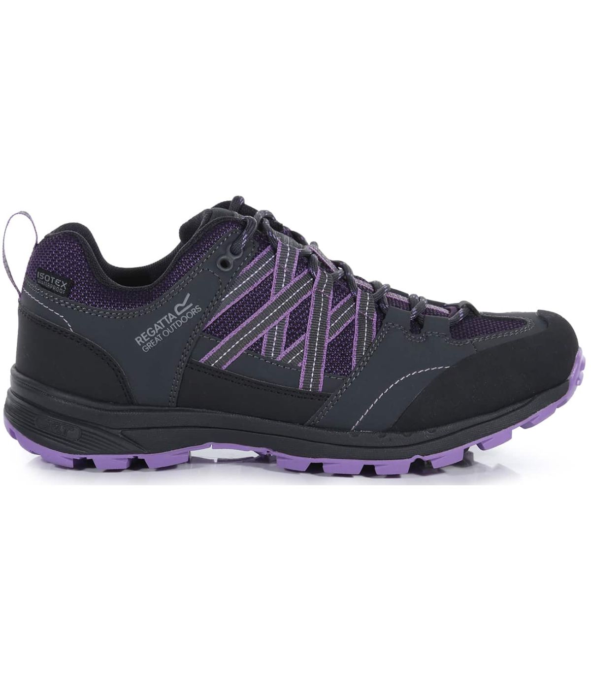 Zapatillas de senderismo Regatta Samaris II XZD W IsoTex para mujer, impermeables, resistentes y acolchadas.