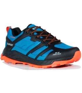 Zapatillas Trekking Hombre Hi-Tec Toubkal Low Azul Waterproof