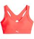 Sujetador running Puma High Impact Ultraform naranja de alta sujeción con tecnología dryCELL y compresión.