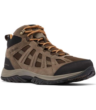 Botas de montaña Columbia Redmond III Mid Omni-Tech impermeables con suela Omni-GRIP para senderismo.