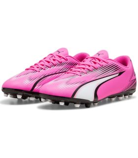 Botas de Futbol Puma Ultra Play Mg Rosa