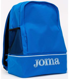 Mochila deportiva Joma Training III azul con compartimento para zapatillas y capacidad de 24,2 litros para gimnasio.