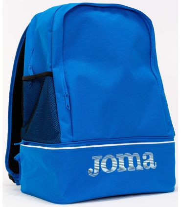 Mochila deportiva Joma Training III azul con compartimento para zapatillas y capacidad de 24,2 litros para gimnasio.