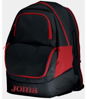 Backpacks-Bags Joma Mochila Diamond II negro Rojo