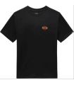 Lifestyle T-shirts Vans T-shirt Wayrace Black Jr