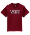 T-shirts Lifestyle Vans Camiseta Classic Tee B Jr Granate