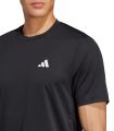 Camisetas técnicas running Adidas Camiseta TR-ES Base T Negro