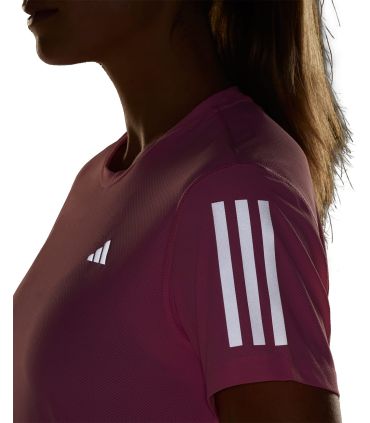 Camisetas técnicas running Adidas Camiseta Own The Run W Rosa