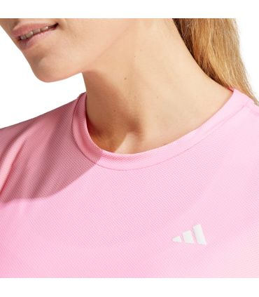 Camisetas técnicas running Adidas Camiseta Own The Run W Rosa