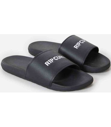 Chanclas Rip Curl Classic Bloom Slide para hombre con correa de cuero sintético y suela moldeada BLOOM.