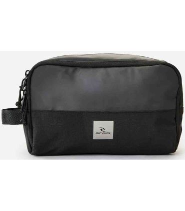 Neceser Rip Curl Groom Toiletry Midnight de poliéster reciclado con acabado Hydro resistente al agua.