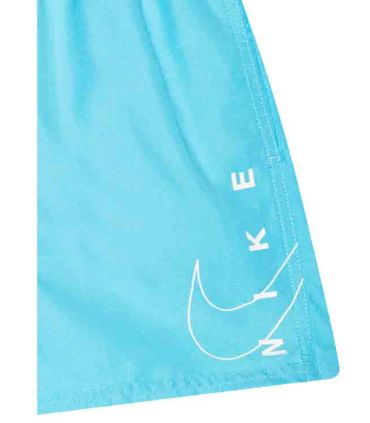 Bañadores Nike Bañador 5" Split Logo Niño Aquarius Blue