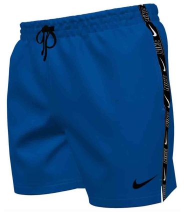 Bañador Nike 4" Volley Jr Game Royal azul para niño, ideal para playa y piscina.